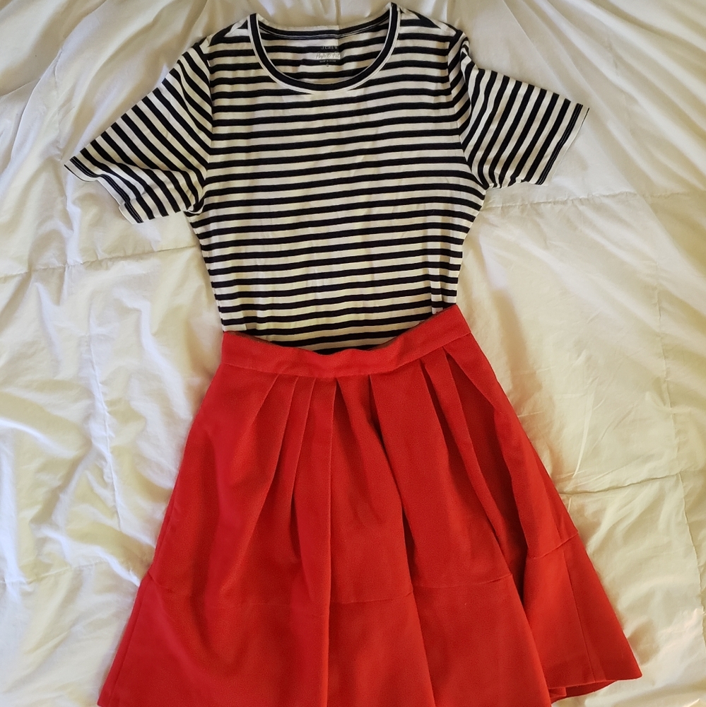 Red Banana Republic Mini Skirt